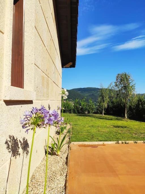 Casa Nueva De Vigo Rural Mos Con Jacuzzi Y Chimenea Para Escapada Romantica Exterior foto