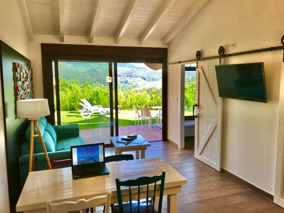 Casa Nueva De Vigo Rural Mos Con Jacuzzi Y Chimenea Para Escapada Romantica Exterior foto