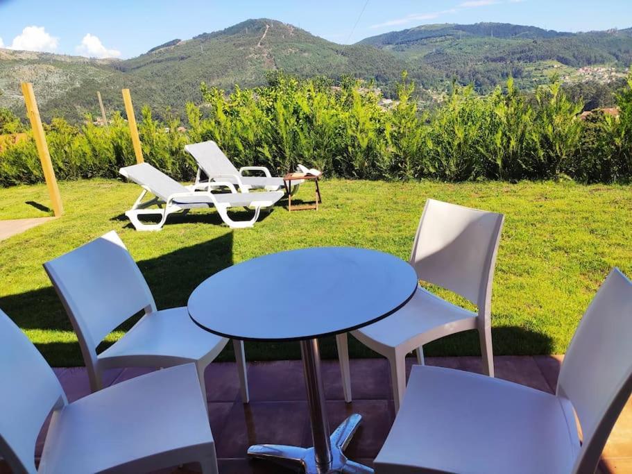 Casa Nueva De Vigo Rural Mos Con Jacuzzi Y Chimenea Para Escapada Romantica Exterior foto