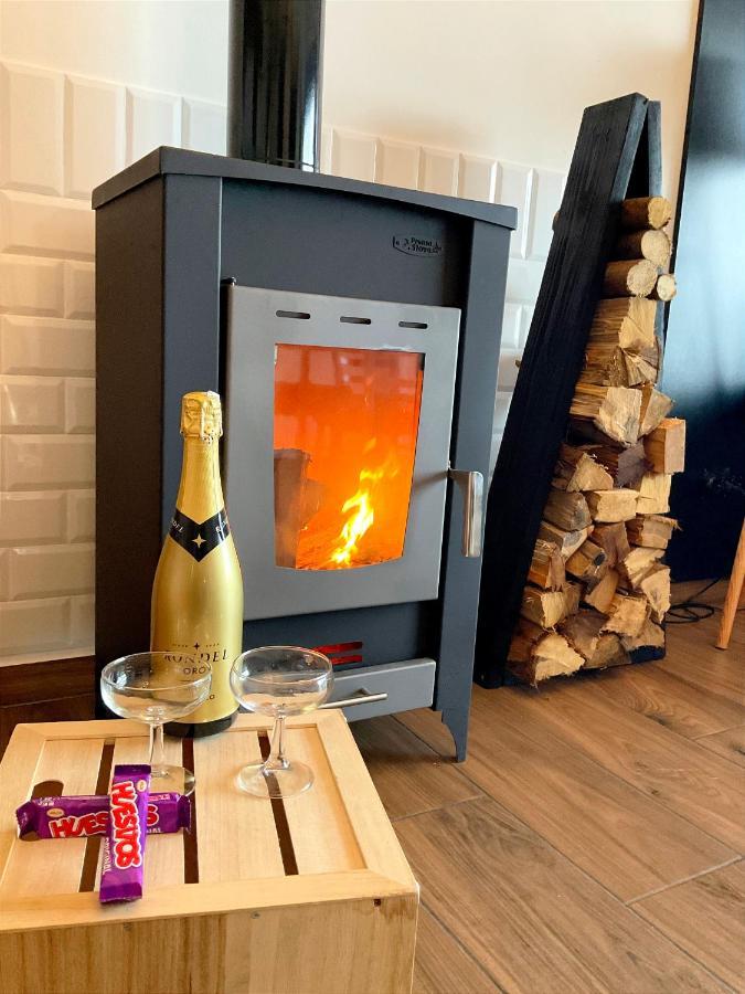 Casa Nueva De Vigo Rural Mos Con Jacuzzi Y Chimenea Para Escapada Romantica Exterior foto